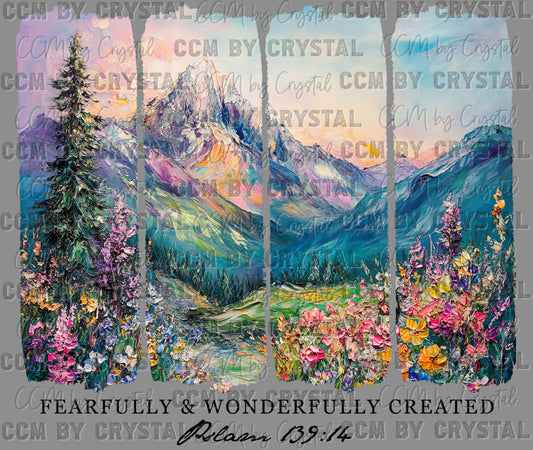 Fearfully & Wonderfully Created Ready to Press Transfer DTF Transfer Sublimation Transfer