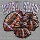 Football Season Faux Glitter Effect Ready to Press Transfer DTF Transfer Sublimation Transfer