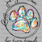 Just a Girl who Loves Her Furry Friends Ready to Press Transfer DTF Transfer Sublimation Transfer