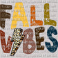 Fall Vibes Lightning Bolt Ready to Press Transfer