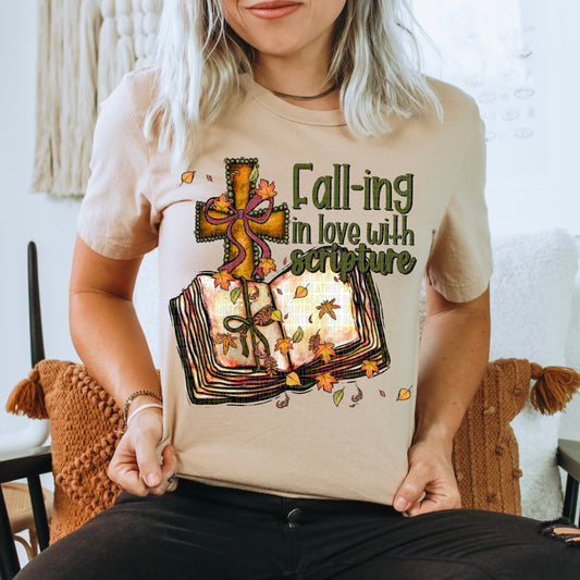 Fall-ing in Love With Scripture Ready to Press Transfer