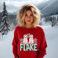 You're My Favorite Flake Winter Christmas Snowmen Ready to Press DTF Transfer Sublimation Transfer