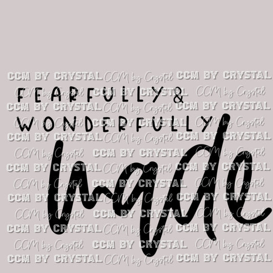Fearfully and Wonderfully Made Christian Faith Ready to Press Transfer