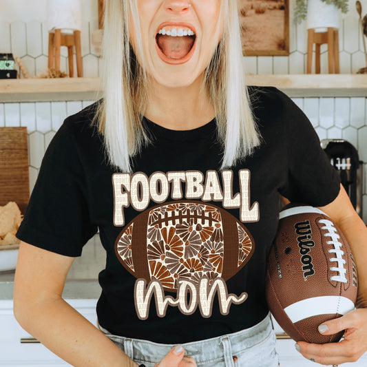 Football Mom Ready to Press Transfer DTF Transfer Sublimation Transfer