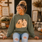 Floral Pumpkins Fall Ready to Press DTF Transfers Sublimation Transfers