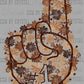 Fan Finger #1 Floral Flowers Sports Ready to Press Transfer DTF Transfer Sublimation Transfer
