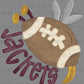 Jackets Football Yellow Purple Sports Mascot Ready to Press Transfer DTF Transfer Sublimation Transfer