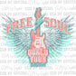 Free Soul Wings Ready to Press Transfer