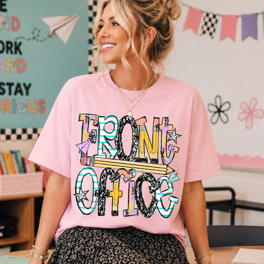 Front Office Back to School Ready to Press DTF Transfers Sublimation Transfers