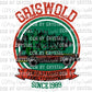 Fun Old Fashion Family Christmas Background Ready to Press Transfer