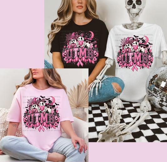 UTMB Breast Cancer Halloween T Shirt