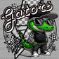 Gators Mascot Ready to Press Transfer DTF Transfer Sublimation Transfer