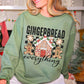 Christmas Gingerbread Everything Ready to Press Transfer DTF Transfer Sublimation Transfer