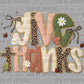 Give Thanks Fall Thanksgiving Bow Faux Yarn Ready to Press Transfer DTF Transfer Sublimation Transfer