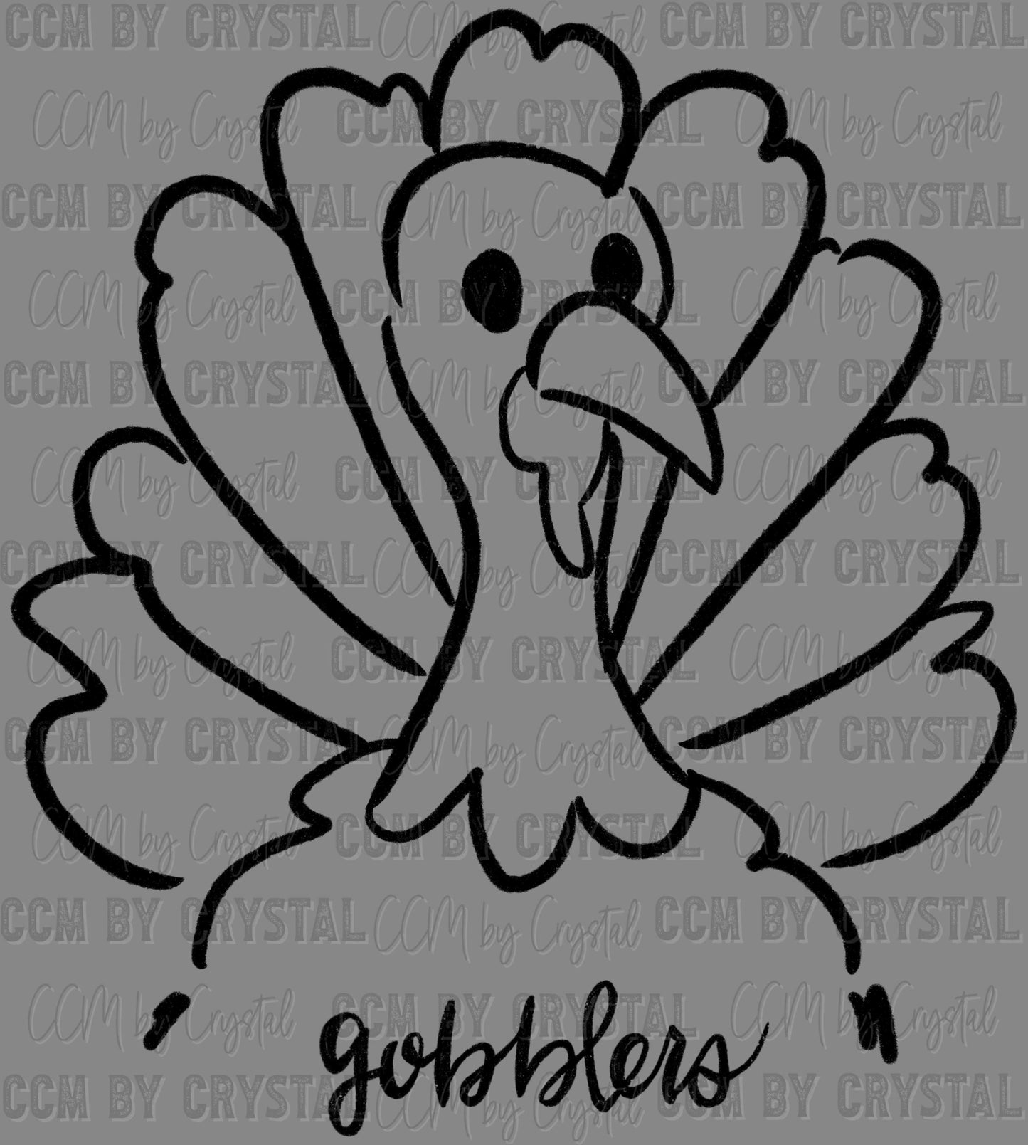 Gobblers Doodle Youth Toddler T-Shirt