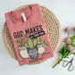 Plants God Makes All Things Grow in His Time Ready to Press Transfer DTF Transfer Sublimation Transfer