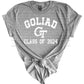 Goliad Class of 2024 White Print Gildan Softstyle T-Shirt