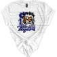 Goliad Tigers Blue Gildan Softstyle T-Shirt