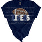 Goliad Tigers Football Print Gildan Softstyle T-Shirt