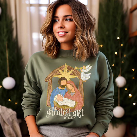 Christmas Greatest Gift Ready to Press Transfer DTF Transfer Sublimation Transfer