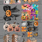 Pre Made Halloween GANG Sheet 120" DTF Gang Sheet