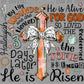 He is Risen Jesus Faith Christian Jesus Ready to Press Transfer DTF Transfer Sublimation Transfer