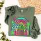 Happy Go Lucky Nurse St. Patrick's Day Ready to Press Transfer DTF Transfer Sublimation Transfer
