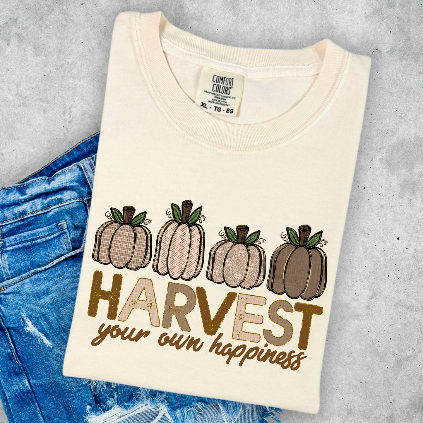 Fall Harvest Your Own Happiness Ready to Press Transfer