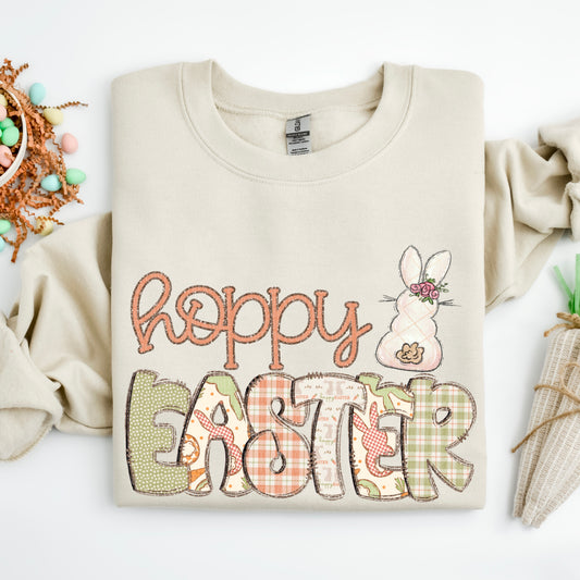 Hoppy Easter Ready to Press Transfer DTF Transfer Sublimation Transfer