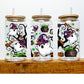 Halloween UV DTF Transfer 16oz Libby Glass Can Wrap Ready to Apply