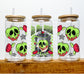 Halloween UV DTF Transfer 16oz Libby Glass Can Wrap Ready to Apply