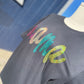 Rainbow Mama Bling Adult SHORT SLEEVE Black T-Shirt