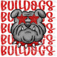Bulldogs Red Mascot Ready to Press Transfer