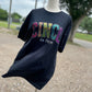 Rainbow Cinco de Mayo Bling Adult SHORT SLEEVE T-Shirt