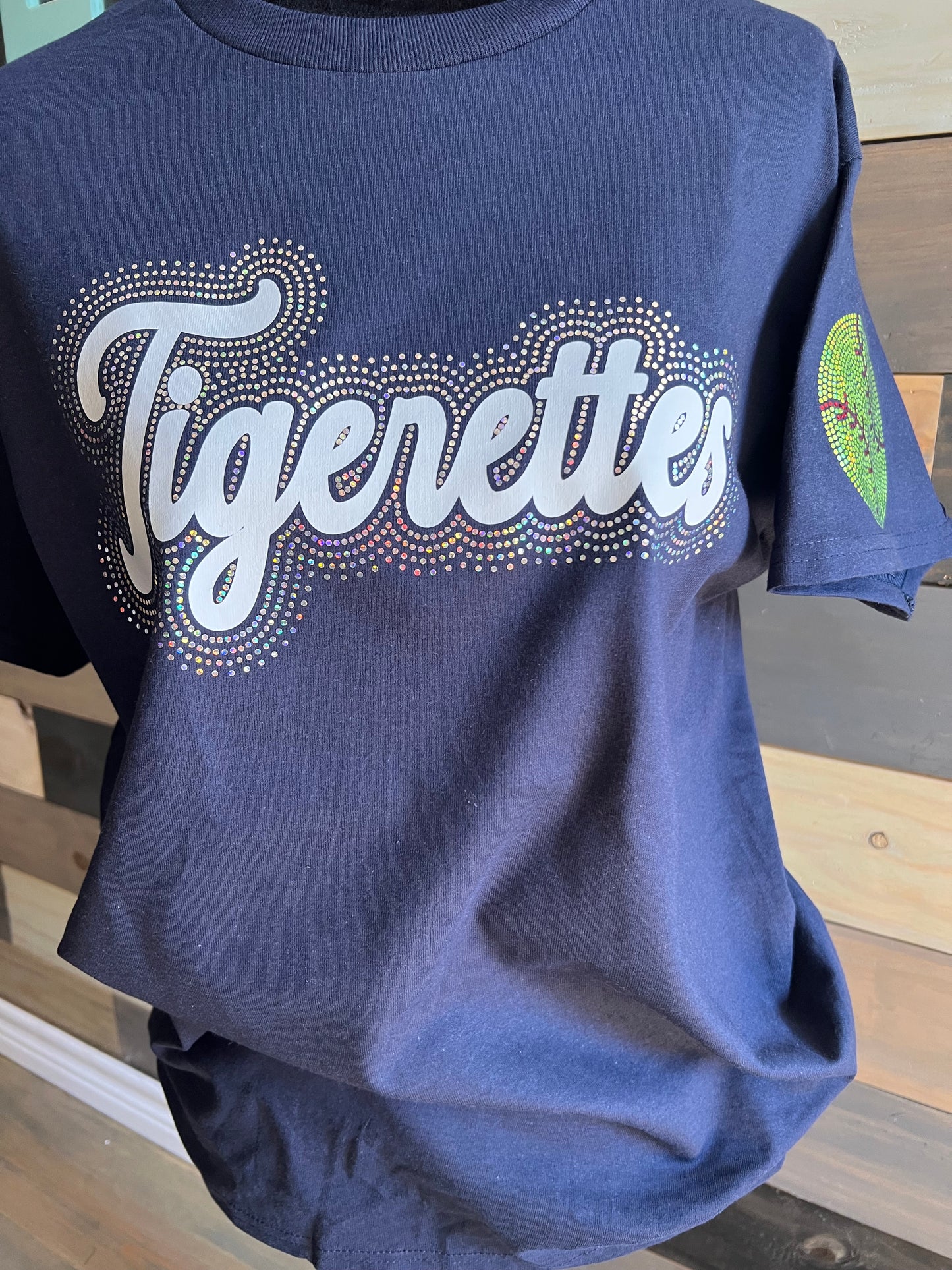 Tigerettes Softball DTF and Bling T-shirt