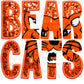 Bearcats Faux Embroidery Faux Sequins Ready To Press Transfer