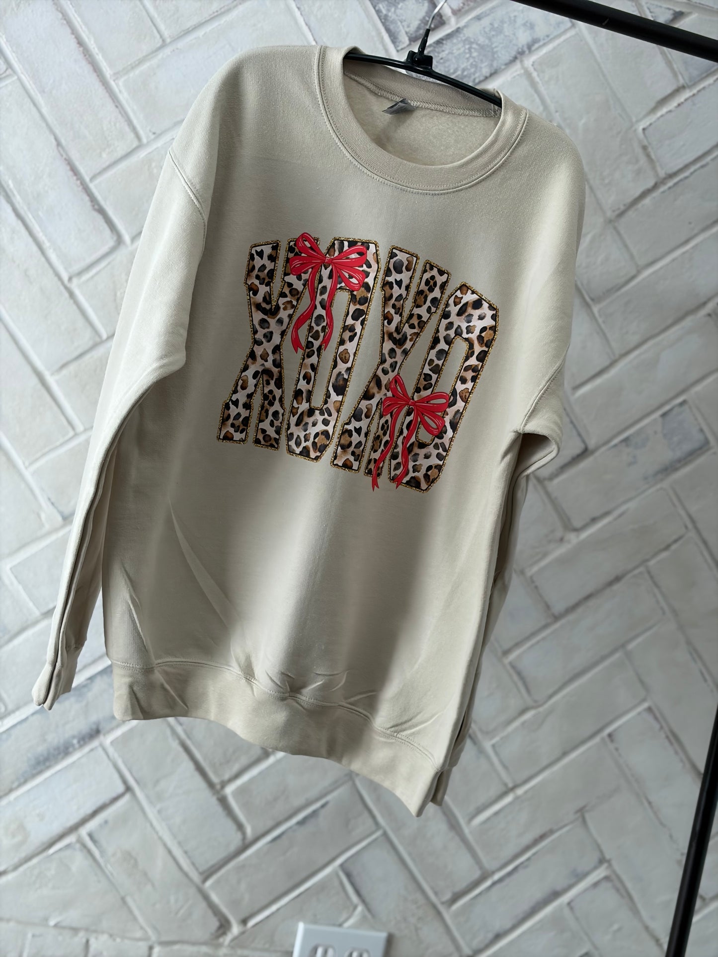 XoXo Red Bows Valentines T Shirt, Long Sleeve, Sweatshirt