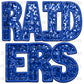 Raiders Faux Sequins Faux Embroidery PNG Digital File ONLY
