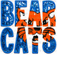 Bearcats Faux Sequins Faux Embroidery PNG Digital File ONLY