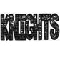 Knights Faux Embroidery Faux Sequins PNG Digital File ONLY