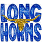 Longhorns Faux Embroidery Faux Sequins PNG Digital File ONLY