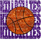 Hillbillies  Basketball Faux Embroidery Faux Sequins PNG Digital File ONLY