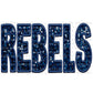 Rebels Faux Embroidery Faux Sequins PNG Digital File ONLY