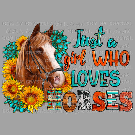 Just a Girl Who Lives Horses Ready To Press Transfer