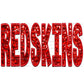 Redskins Faux Embroidery Faux Sequins Ready To Press Transfer DTF Sublimation