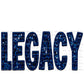 Legacy Faux Embroidery Faux Sequins Ready To Press Transfer DTF Sublimation