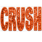 Crush Faux Embroidery Faux Sequins Ready To Press Transfer DTF Sublimation