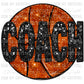 Basketball Coach Faux Embroidery Faux Sequins Ready To Press Transfer DTF Sublimation
