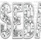 Baseball Faux Embroidery Faux Sequins PNG Digital File ONLY
