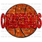 Cardinals Basketball Faux Embroidery Faux Sequins Ready To Press Transfer DTF Sublimation